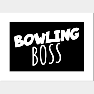 Bowling boss Posters and Art